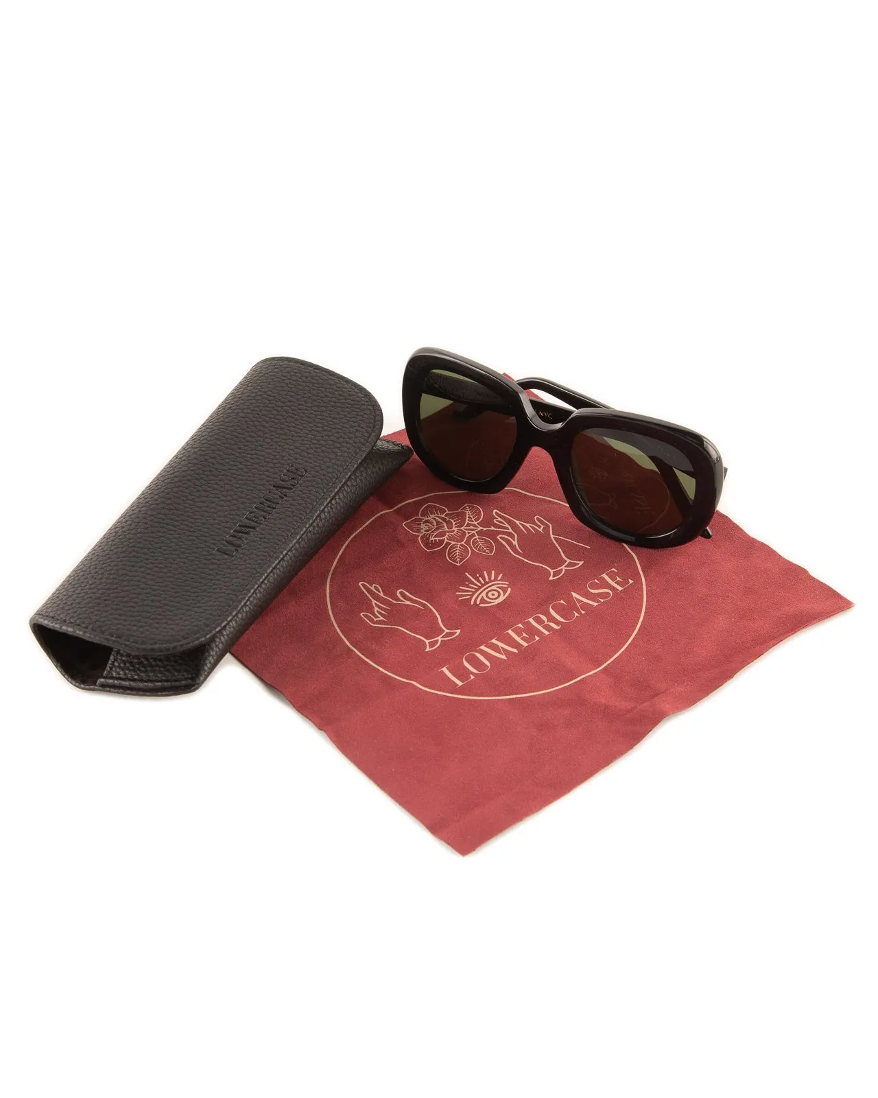 Nolita Sunglass - Black sold by Standard and Strange product image thumbnail 2