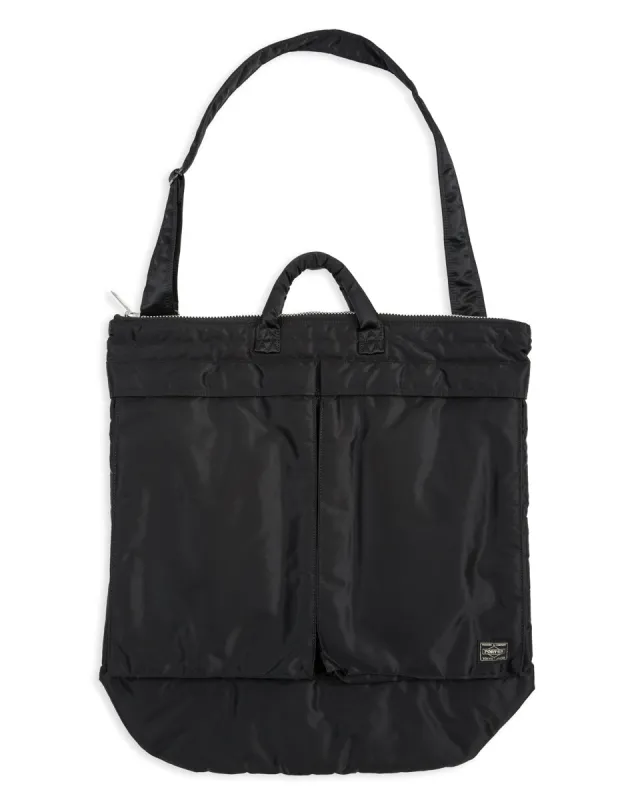 Tanker 2-Way Helmet Bag - Black Nylon sold by Standard and Strange