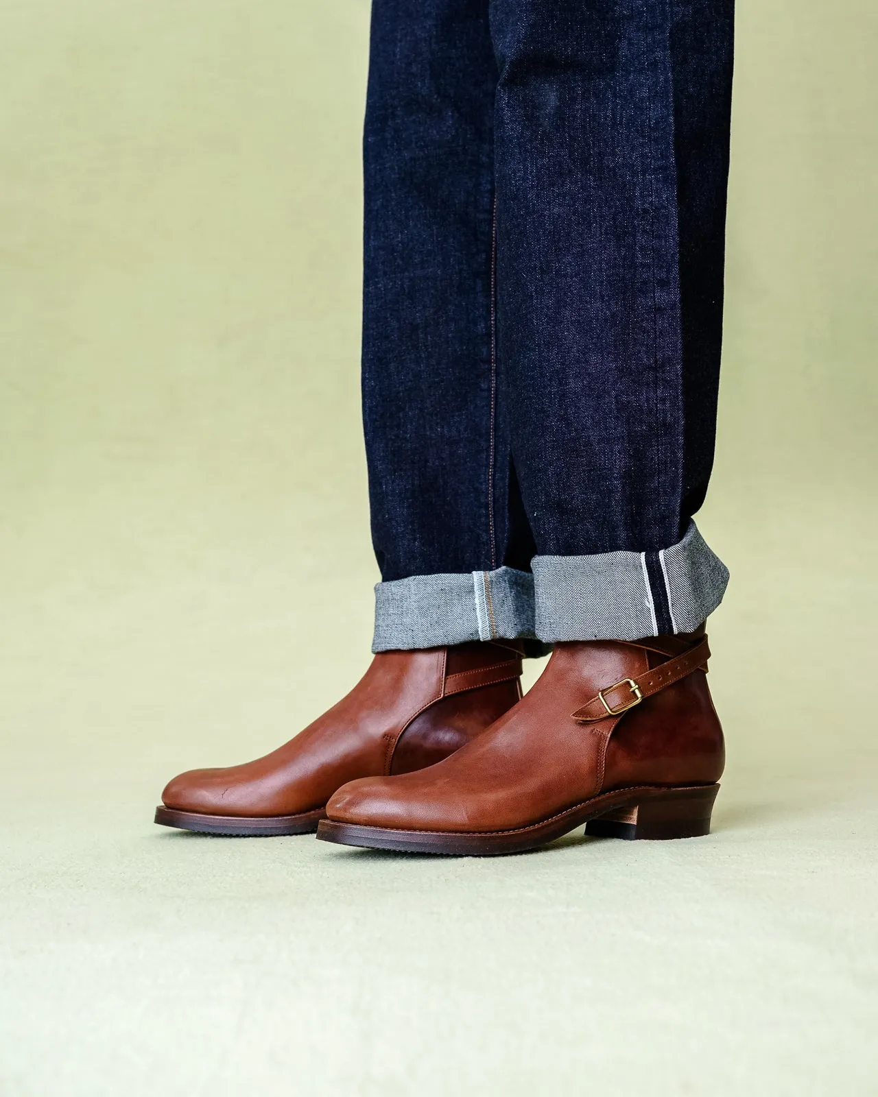 Griffin Jodhpur Boots - Brown Horsebutt sold by Standard and Strange product image thumbnail 5