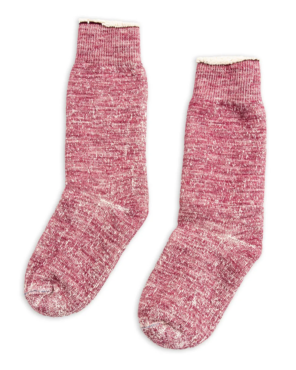 Double Face Merino/Organic Cotton Socks - Grape sold by Standard and Strange product image thumbnail 2