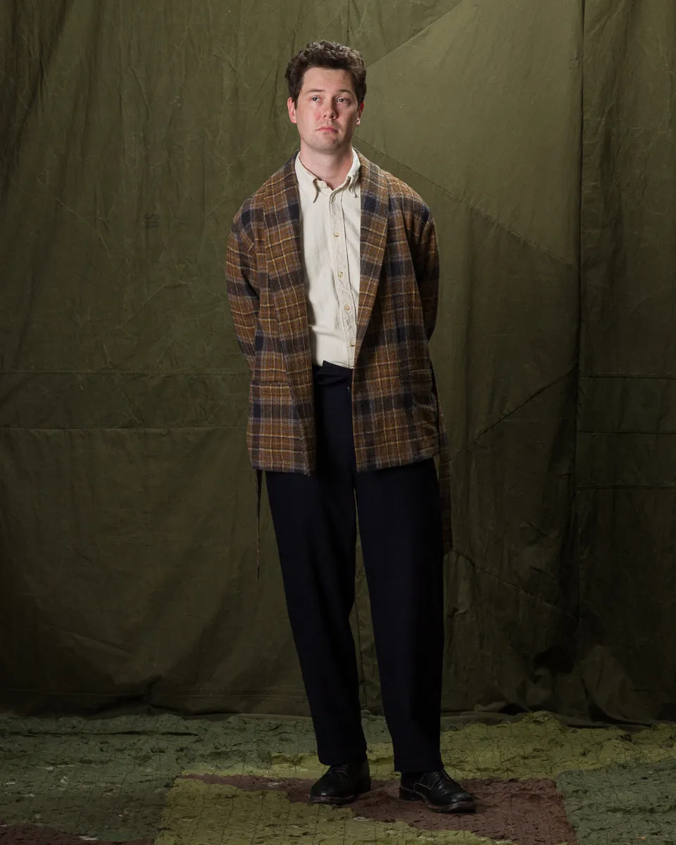 Cardigan Jacket - Chestnut Check Crepe sold by Standard and Strange product image thumbnail 5