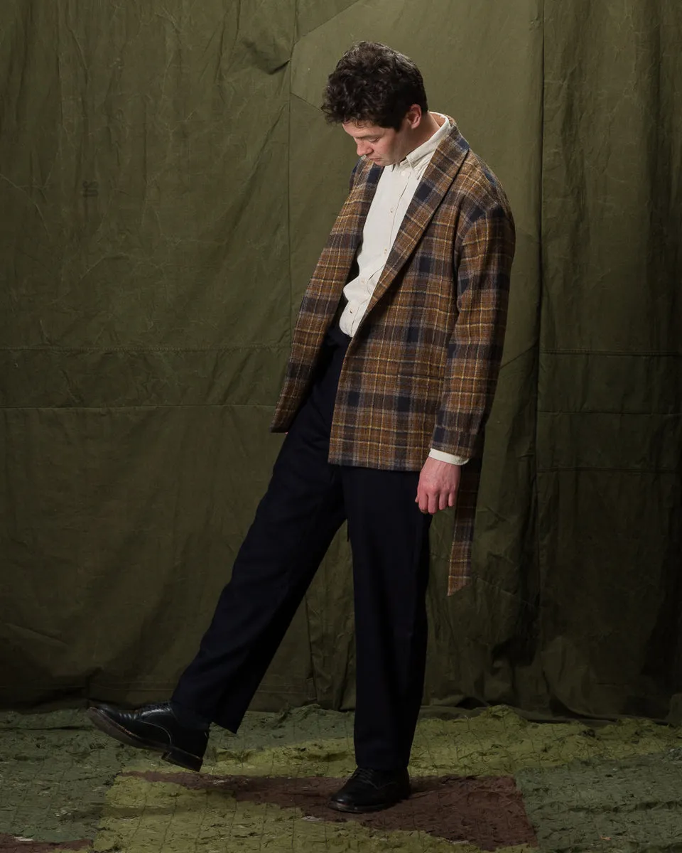 Cardigan Jacket - Chestnut Check Crepe sold by Standard and Strange product image thumbnail 4