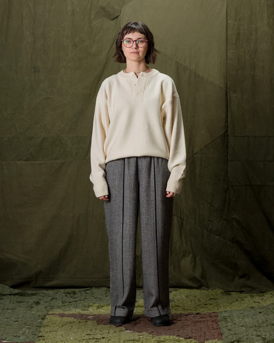 Wool Henley Neck L/S - Ecru 10 sold by Standard and Strange product image thumbnail 4