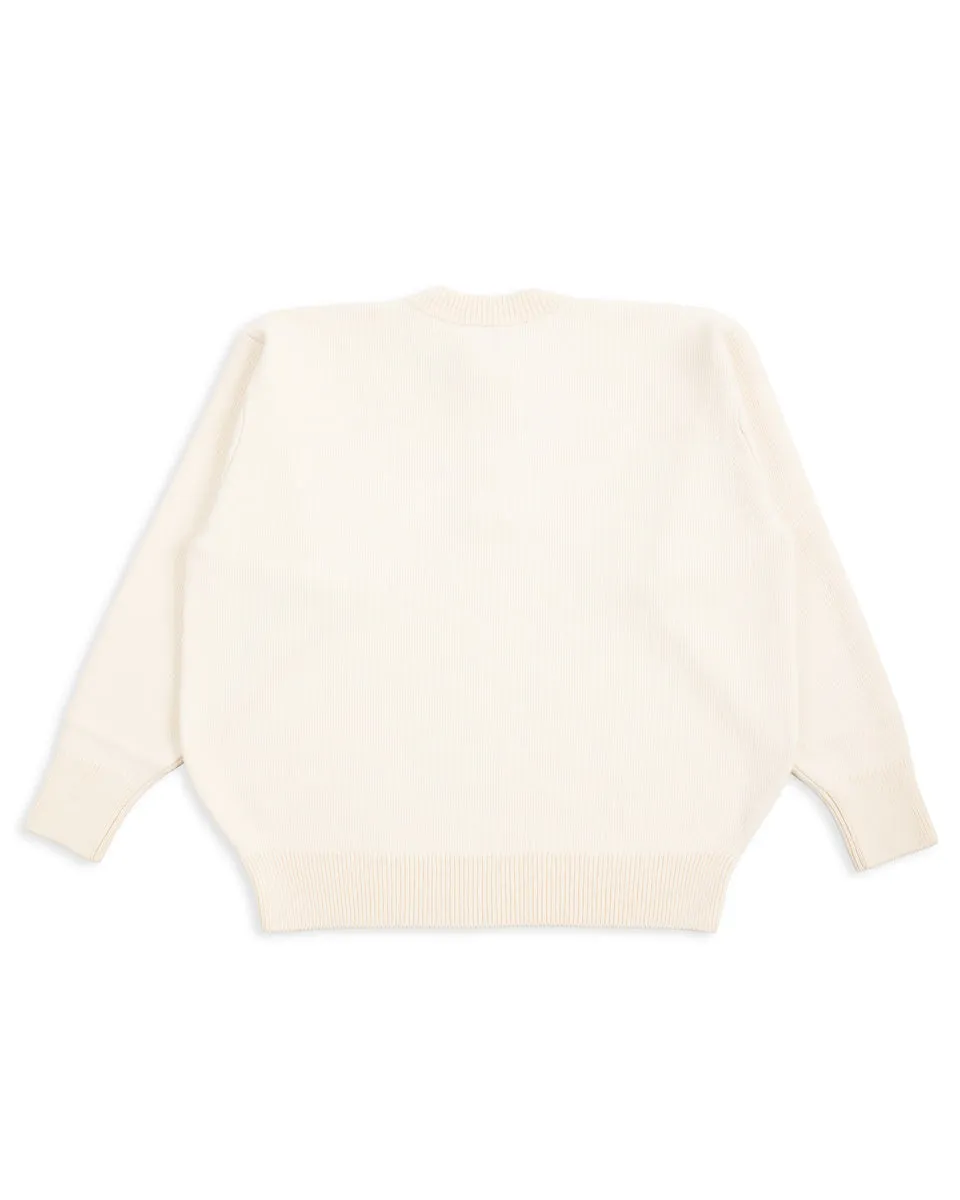 Wool Henley Neck L/S - Ecru 10 sold by Standard and Strange product image thumbnail 2