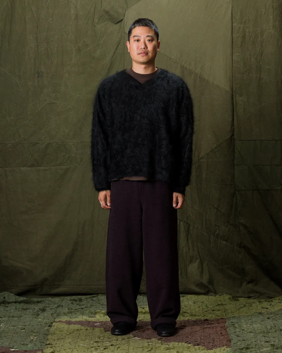 Fur Cashmere V Pullover - Black 10 sold by Standard and Strange product image thumbnail 3