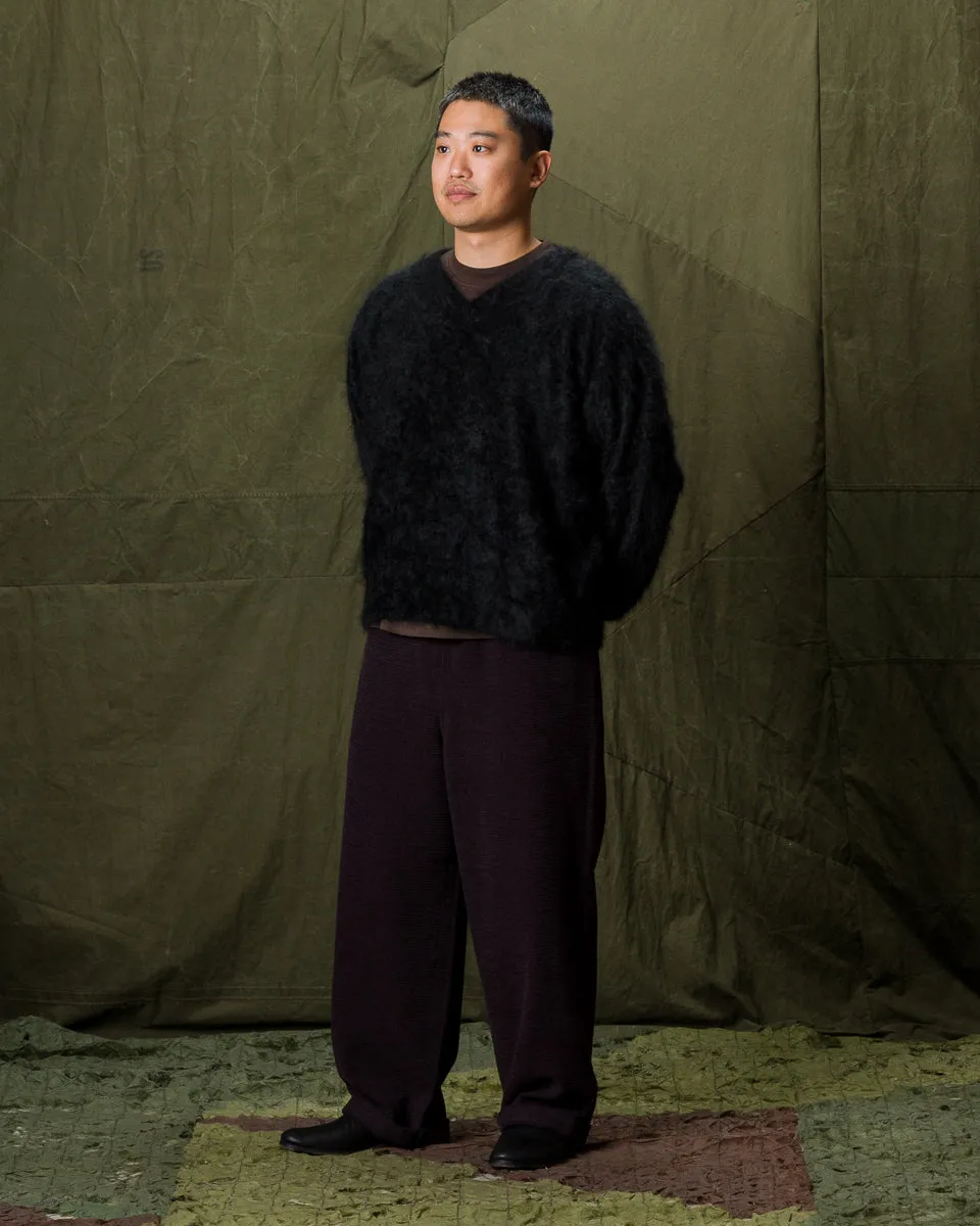 Fur Cashmere V Pullover - Black 10 sold by Standard and Strange product image thumbnail 5