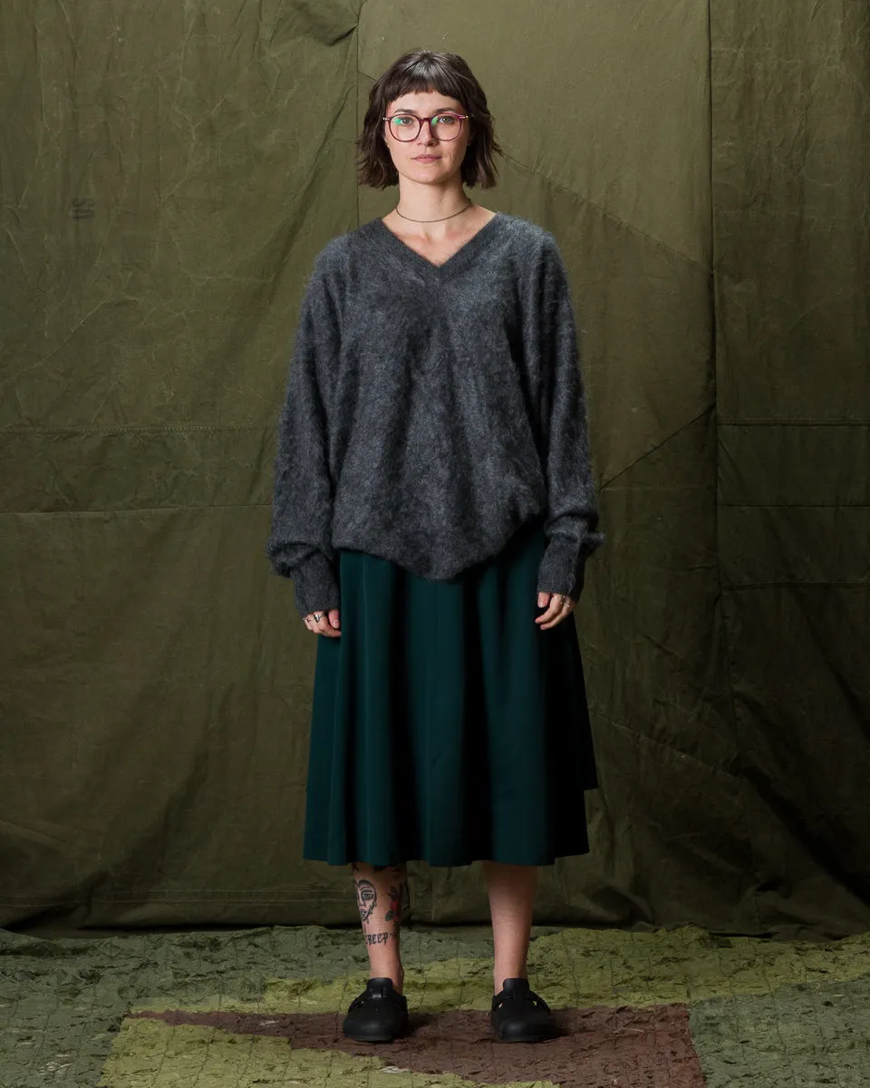 Fur Cashmere V Pullover - Charcoal sold by Standard and Strange product image thumbnail 4