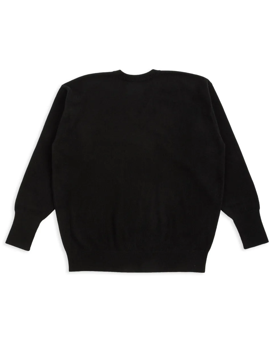 Cashmere V Pullover - Black 10 sold by Standard and Strange product image thumbnail 2