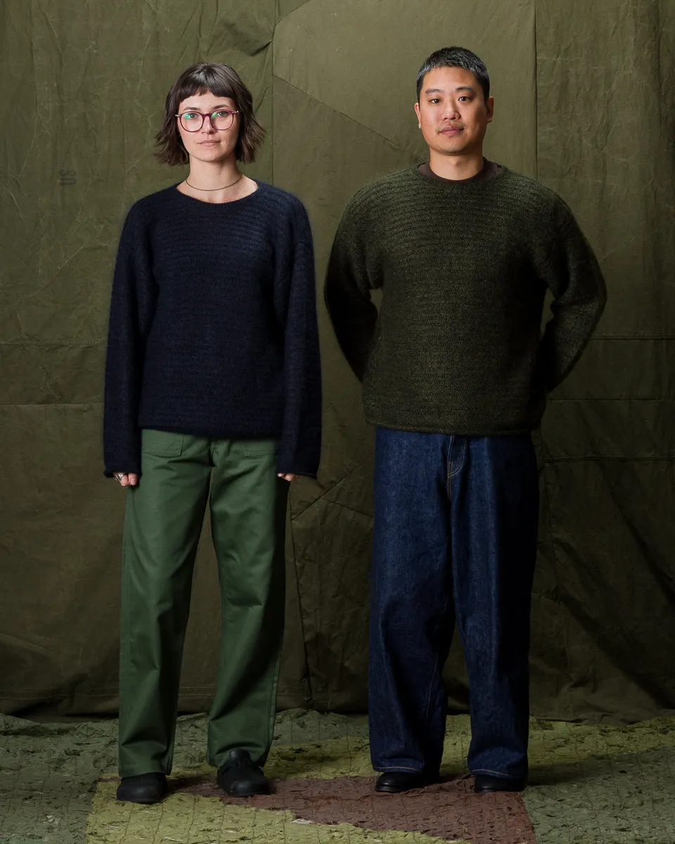 Silk Mohair Wrap Stitches Pullover - Night View 10 sold by Standard and Strange product image thumbnail 3