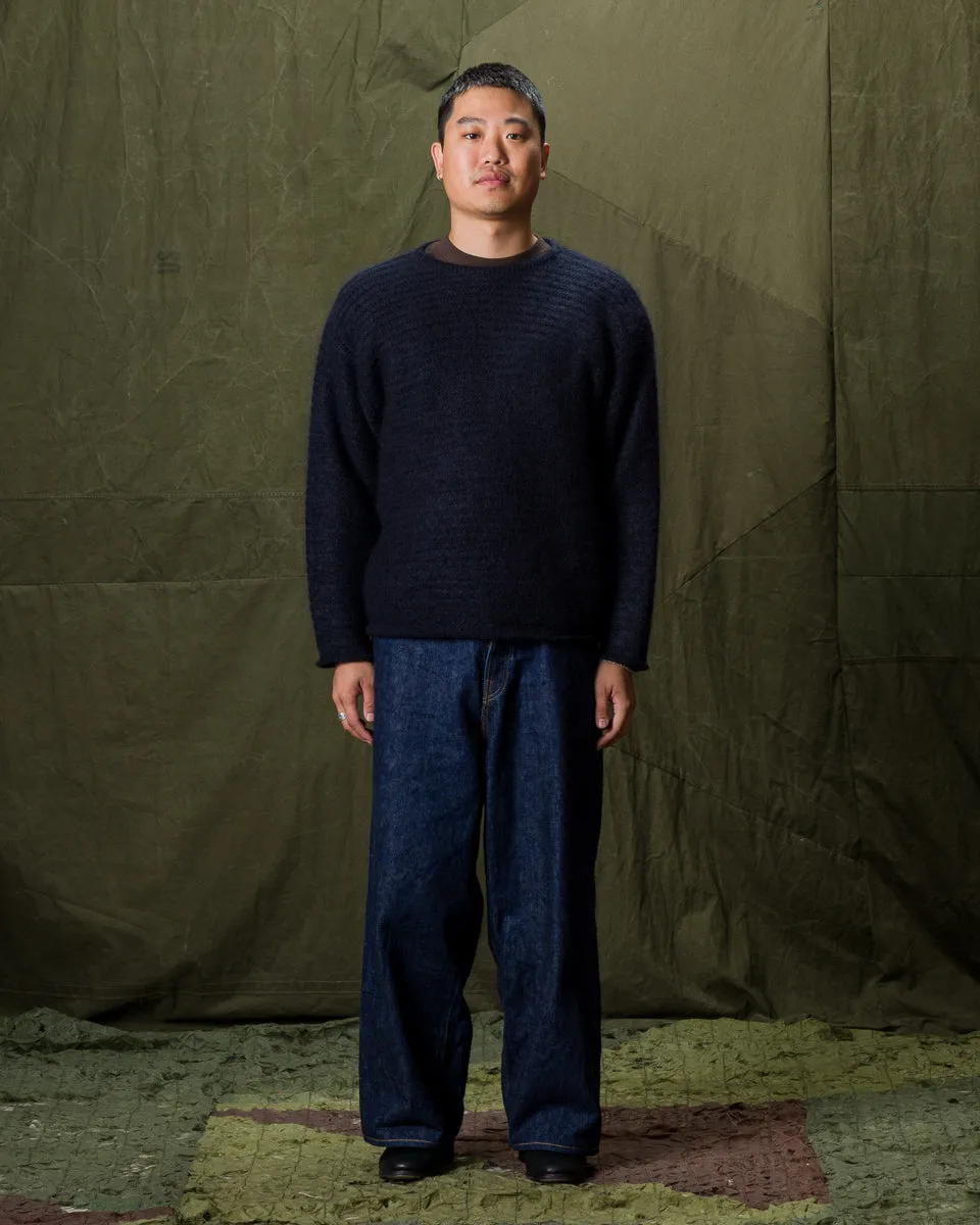 Silk Mohair Wrap Stitches Pullover - Night View 10 sold by Standard and Strange product image thumbnail 4