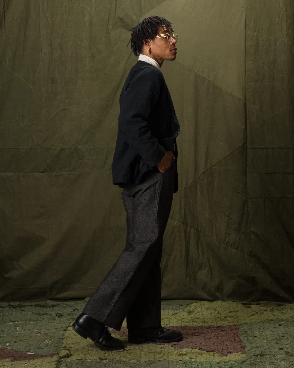 Twisted Heather Cord Harbor Trousers - Rat Gray sold by Standard and Strange product image thumbnail 5