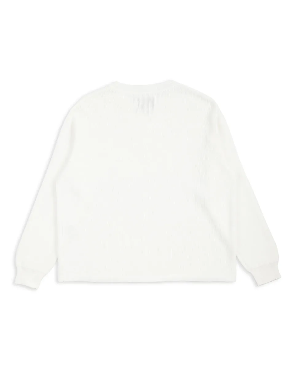 Waffle Pullover - Off-White sold by Standard and Strange product image thumbnail 2