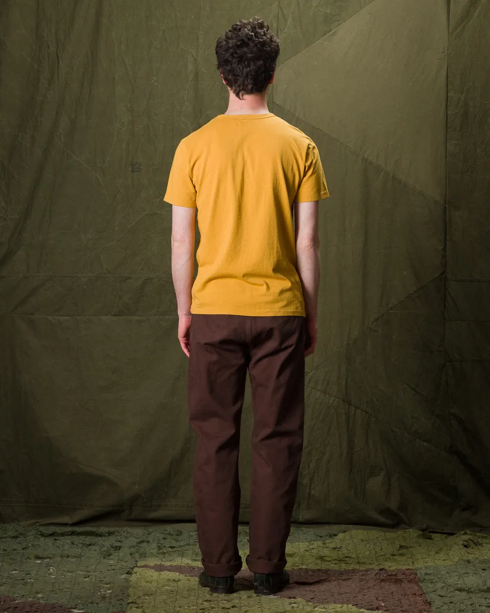 9oz Pocket Tee - Mustard sold by Standard and Strange product image thumbnail 5