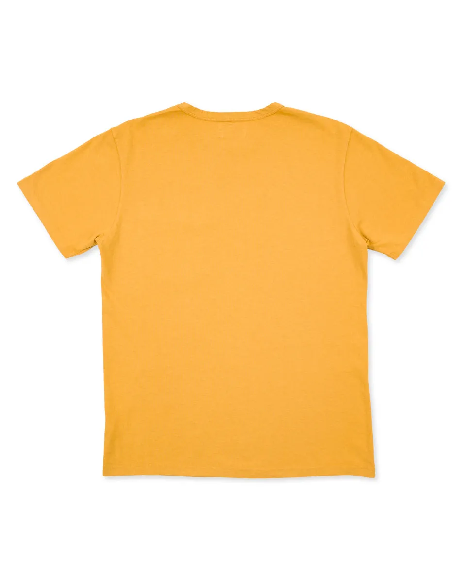 9oz Pocket Tee - Mustard sold by Standard and Strange product image thumbnail 2