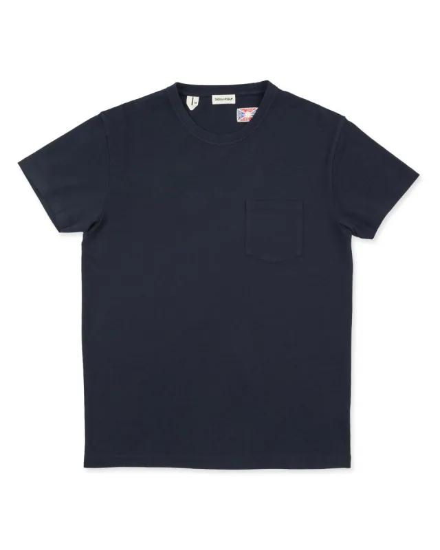 Wilson Pocket Tee - Argosy Blue sold by Standard and Strange