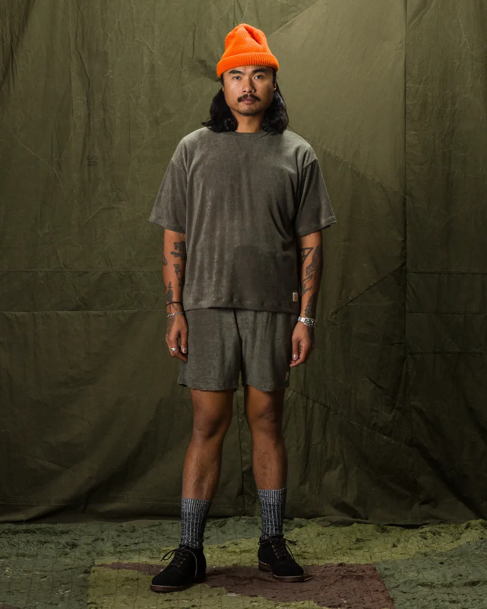 Tencel Pile Tee - Olive sold by Standard and Strange product image thumbnail 3