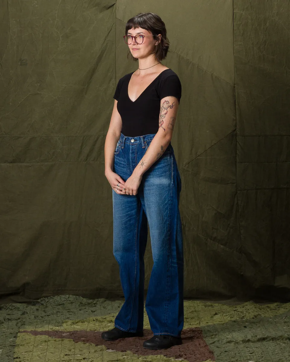 1135HW Women's Ducktail Denim More Than Real - Indigo Blue sold by Standard and Strange product image thumbnail 4