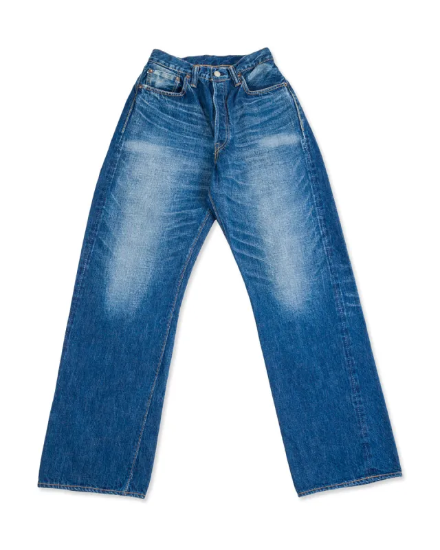 1135HW Women's Ducktail Denim More Than Real - Indigo Blue sold by Standard and Strange