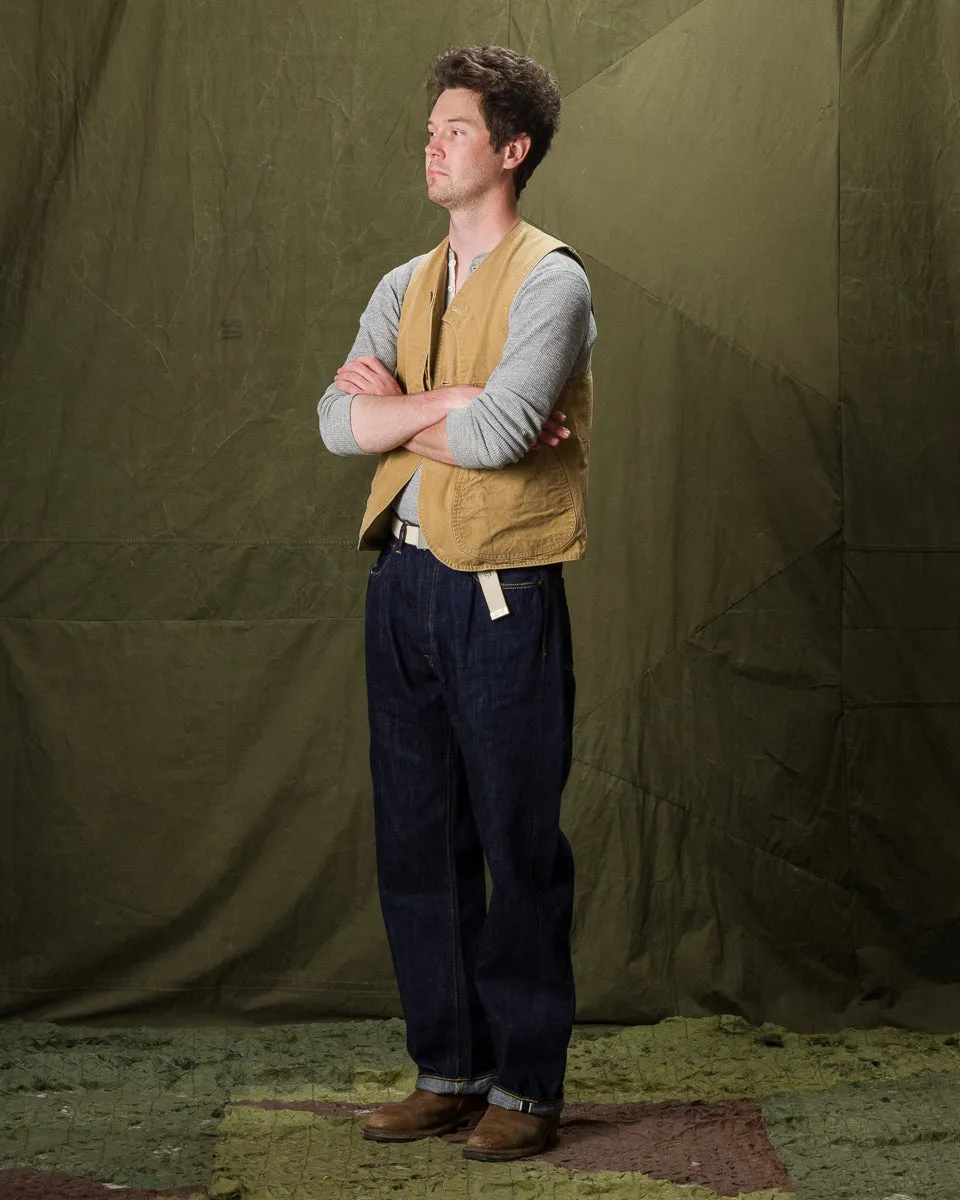 0105SSW Wide Denim (Super Smooth) - Indigo Blue sold by Standard and Strange product image thumbnail 5
