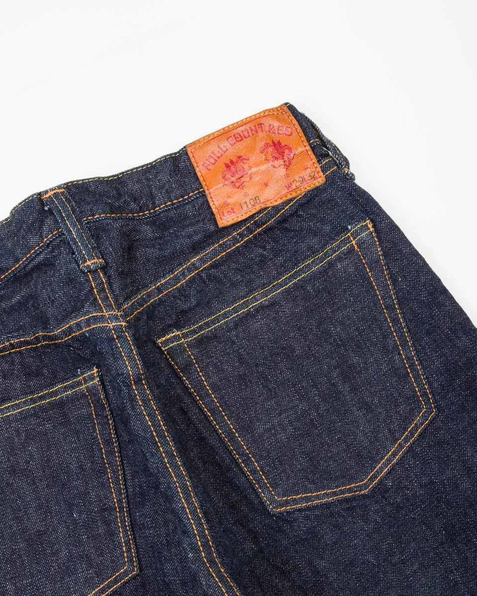 1108W - Mid Rise Slim Straight - One Wash Denim sold by Standard and Strange product image thumbnail 5
