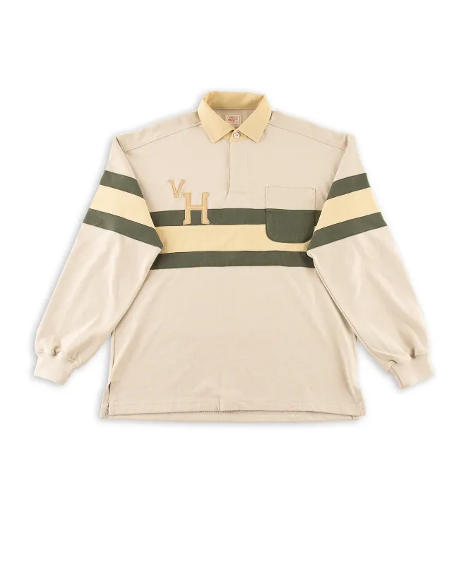 Oversized Rugby - Khaki sold by Standard and Strange
