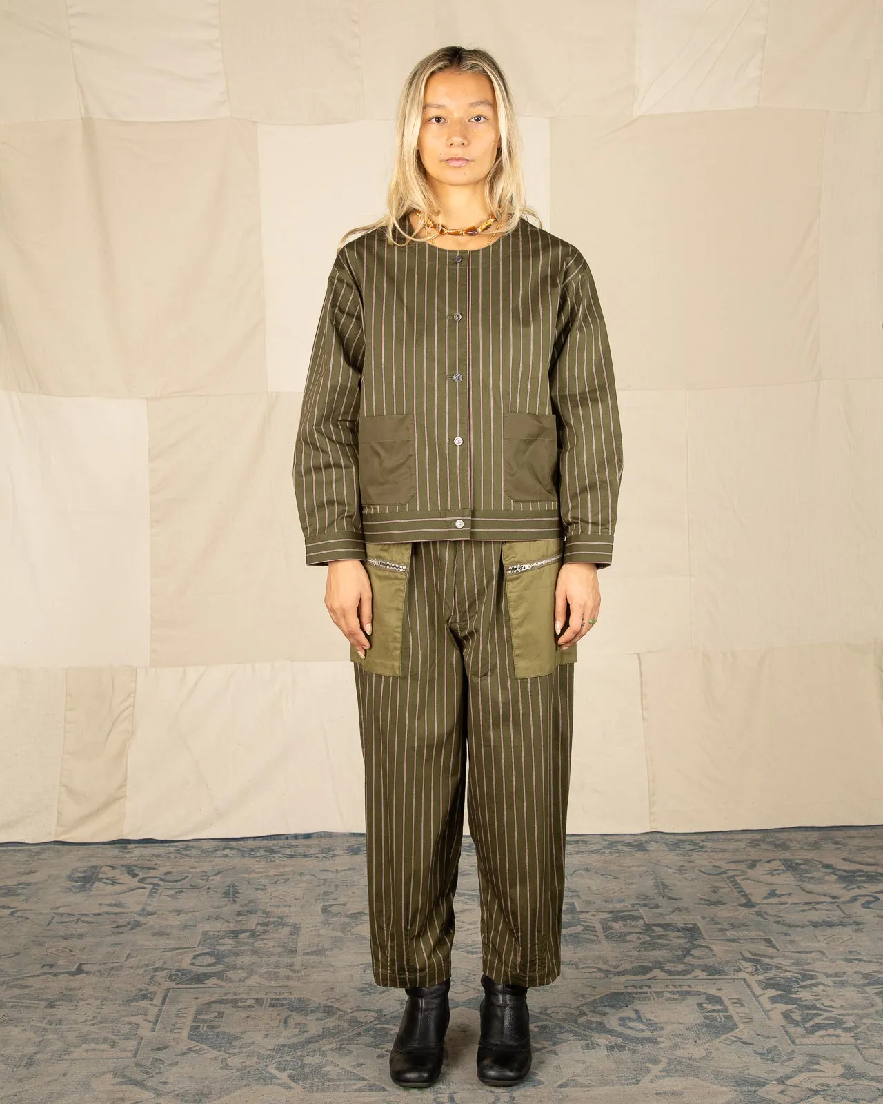 Jane Pant - Green sold by Standard and Strange product image thumbnail 3