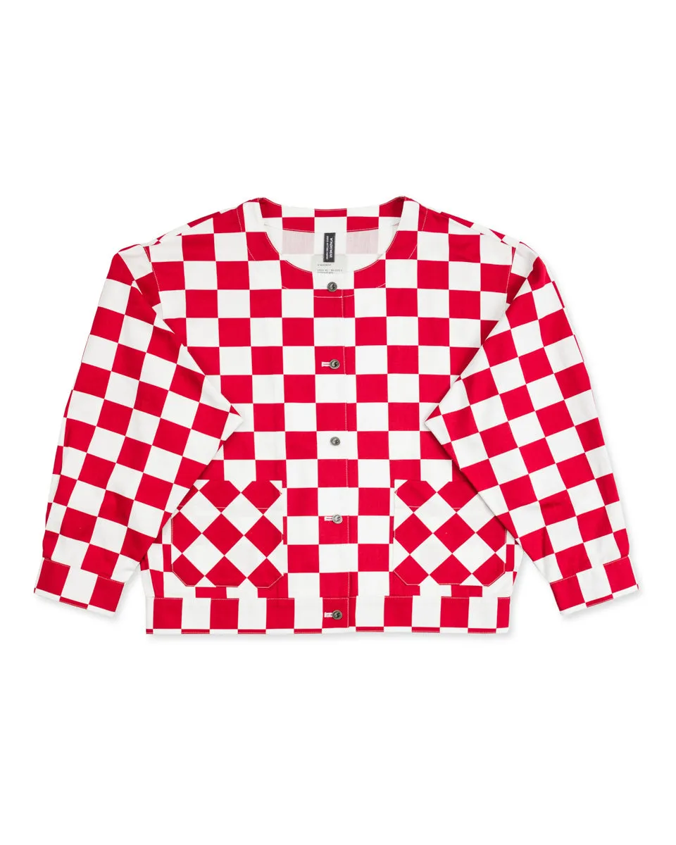 Mohom Shirt - Red Check sold by Standard and Strange