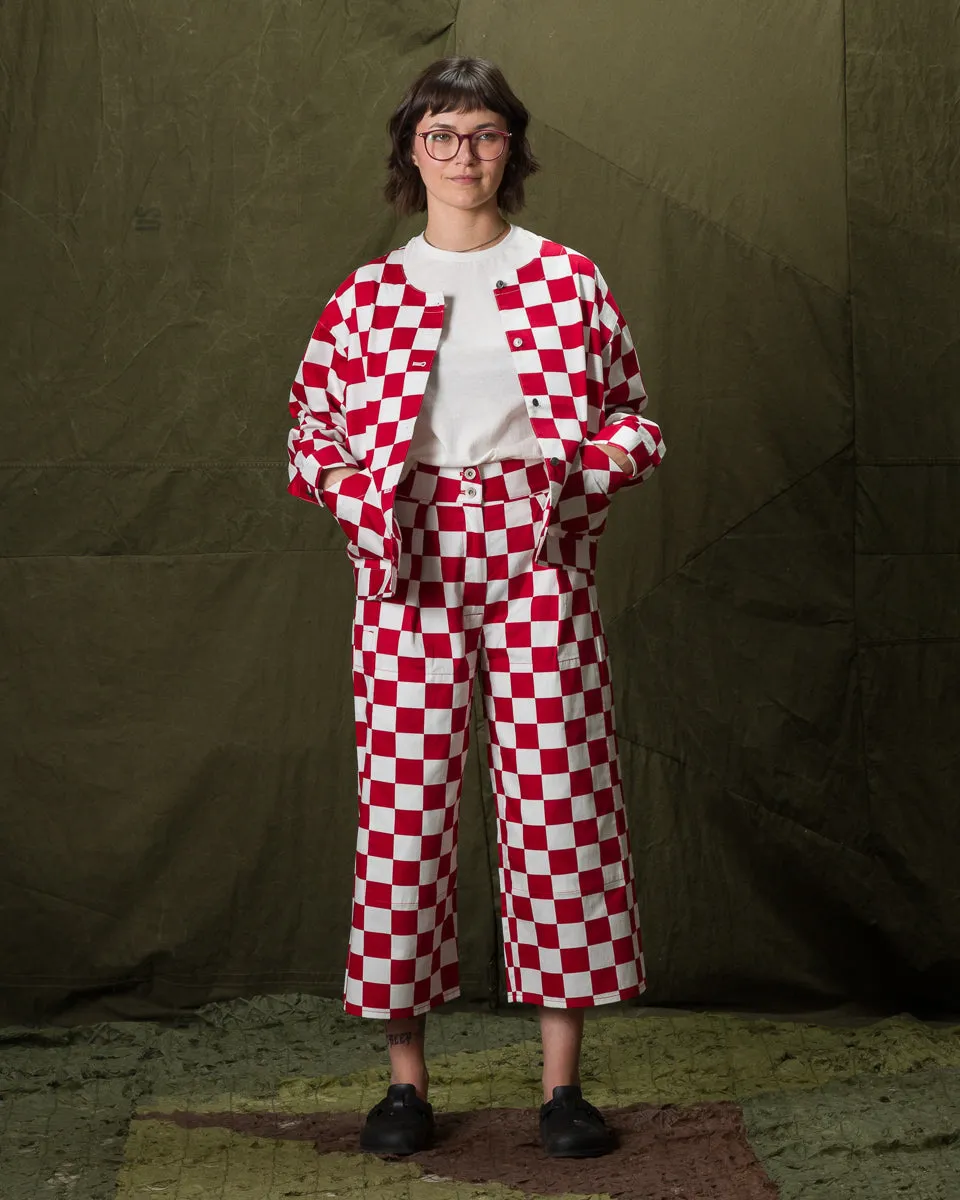 Mohom Shirt - Red Check sold by Standard and Strange product image thumbnail 4