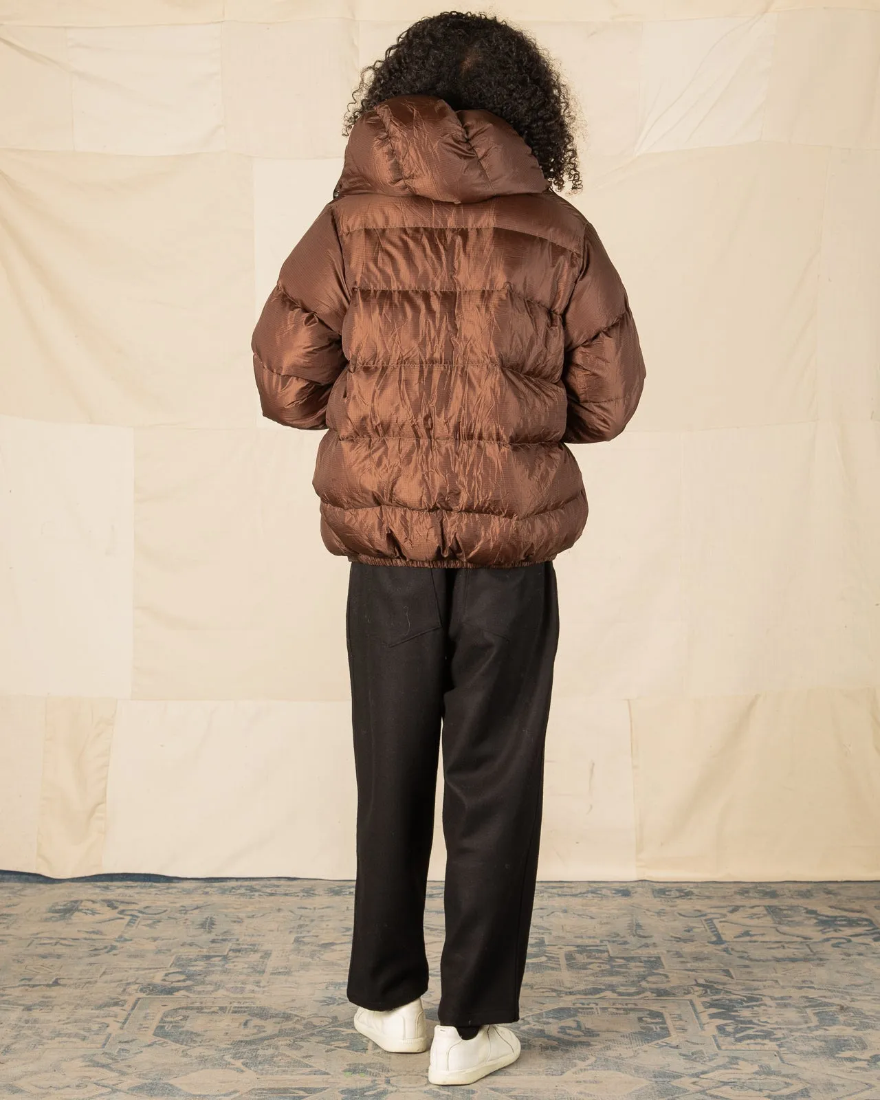 Down Jacket - Brown Nylon Ripstop sold by Standard and Strange product image thumbnail 5