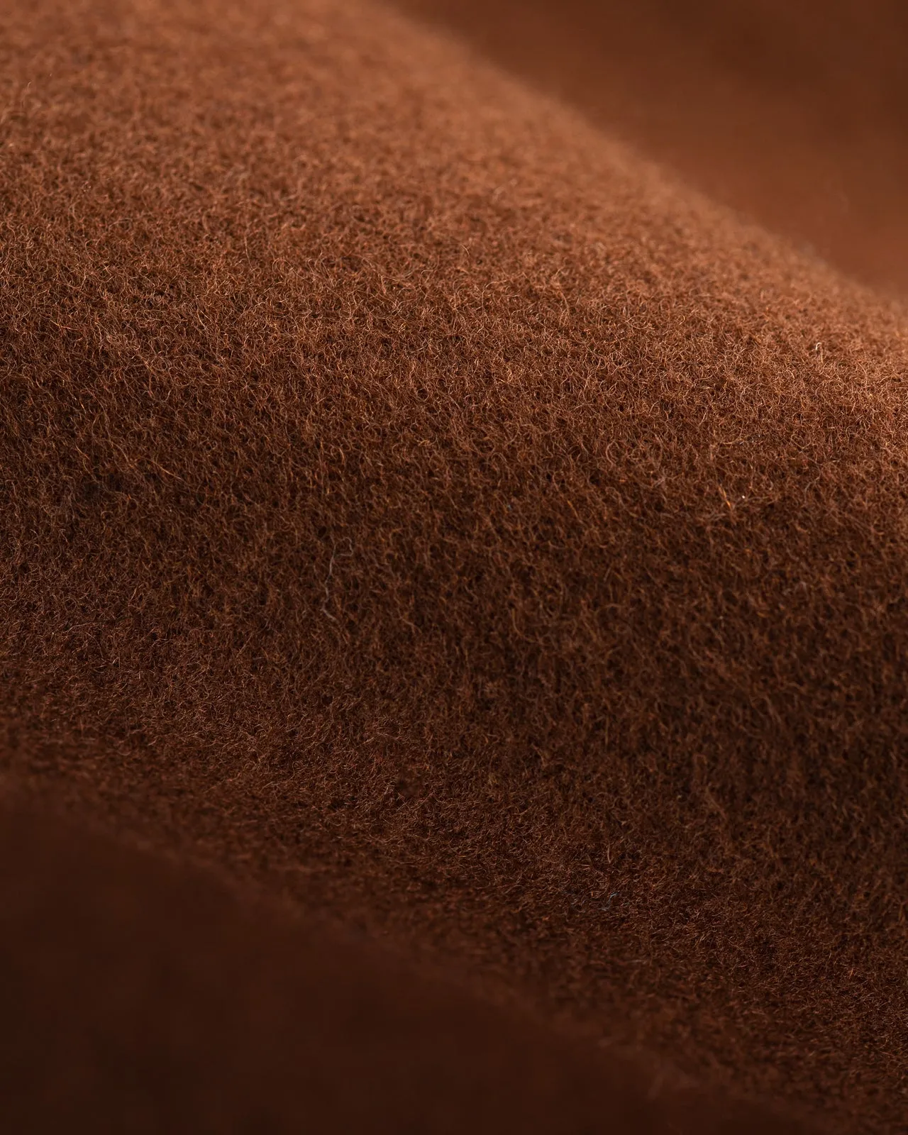 Italian Drop Lapel Jacket - Solid Brown Wool Flannel sold by Standard and Strange product image thumbnail 5