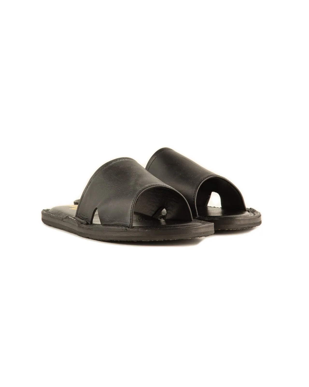Horsehide Sandals - Black sold by Standard and Strange
