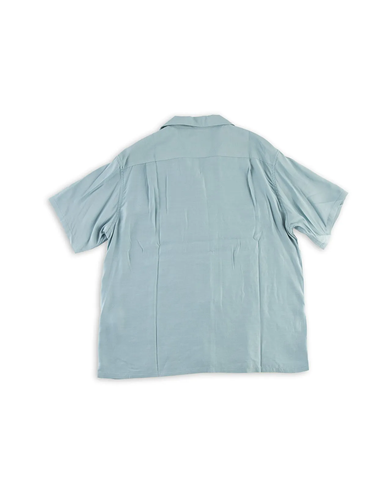 Flap Pocket Rayon S/S Shirt - Sax sold by Standard and Strange product image thumbnail 2