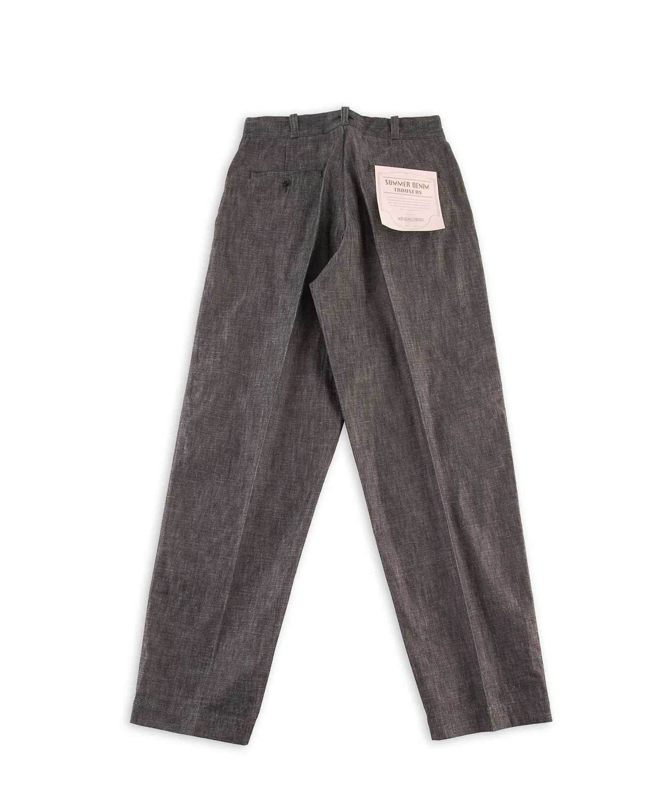 Summer Denim Trousers - Indigo sold by Standard and Strange product image thumbnail 2
