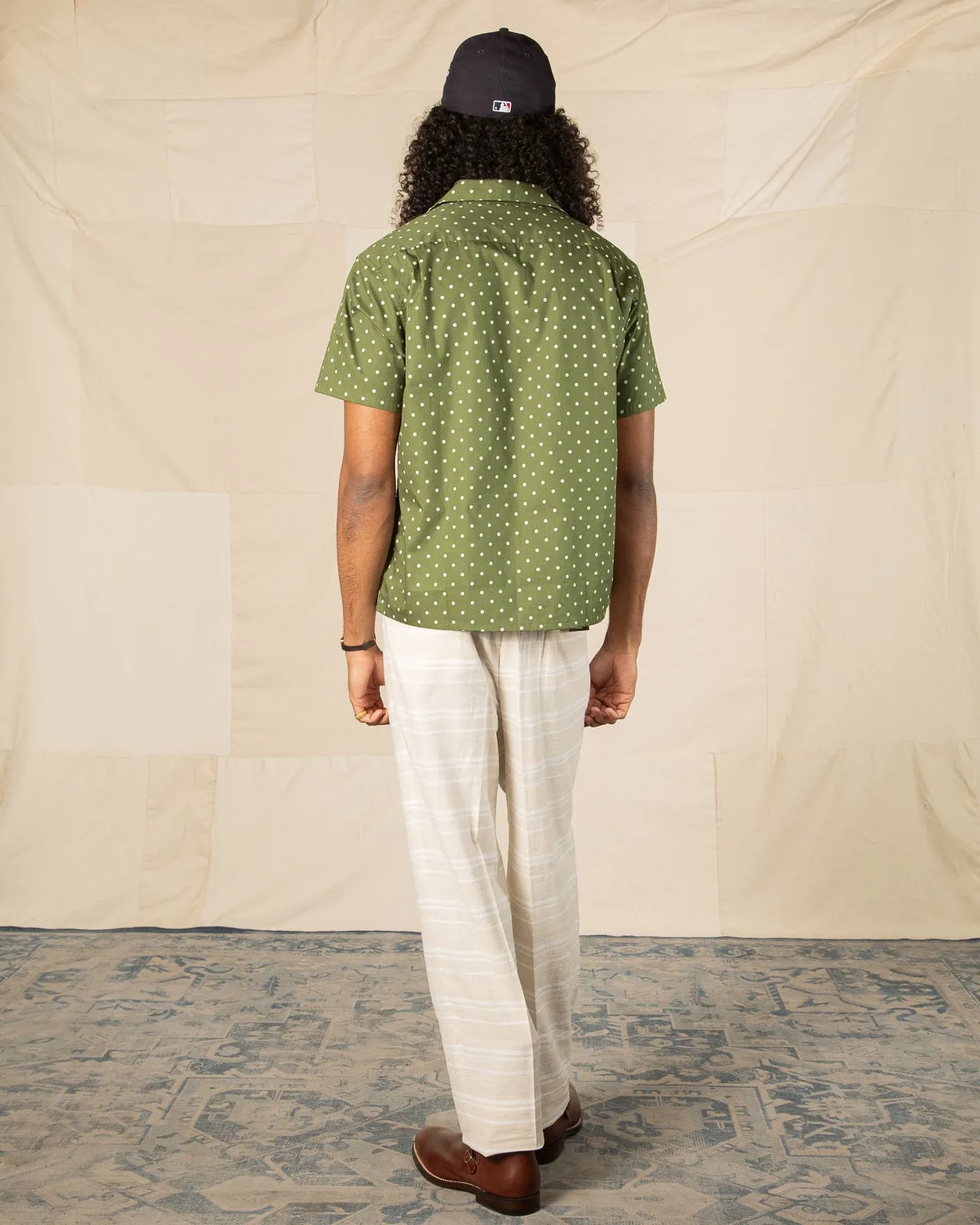 Double Pleats Border Trousers - Ivory sold by Standard and Strange product image thumbnail 5