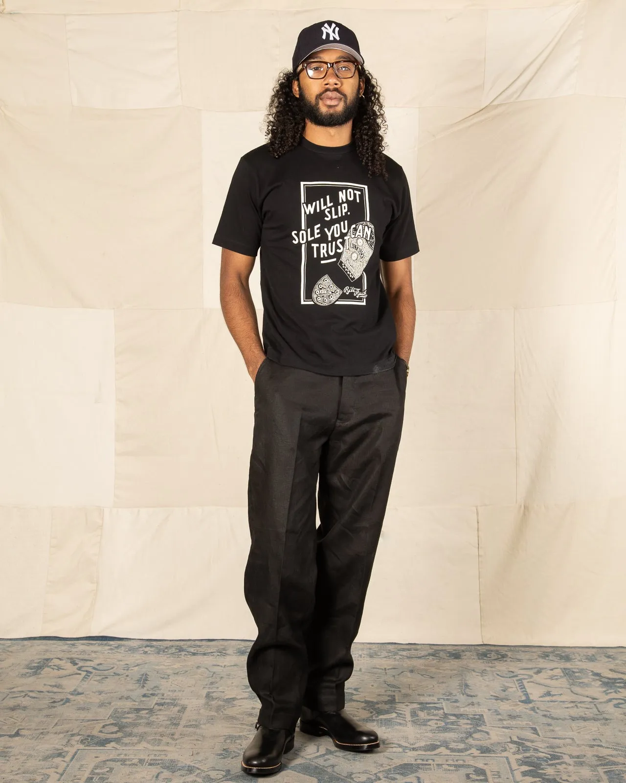 Biltbuck Boots Sole Tee - Black sold by Standard and Strange product image thumbnail 3