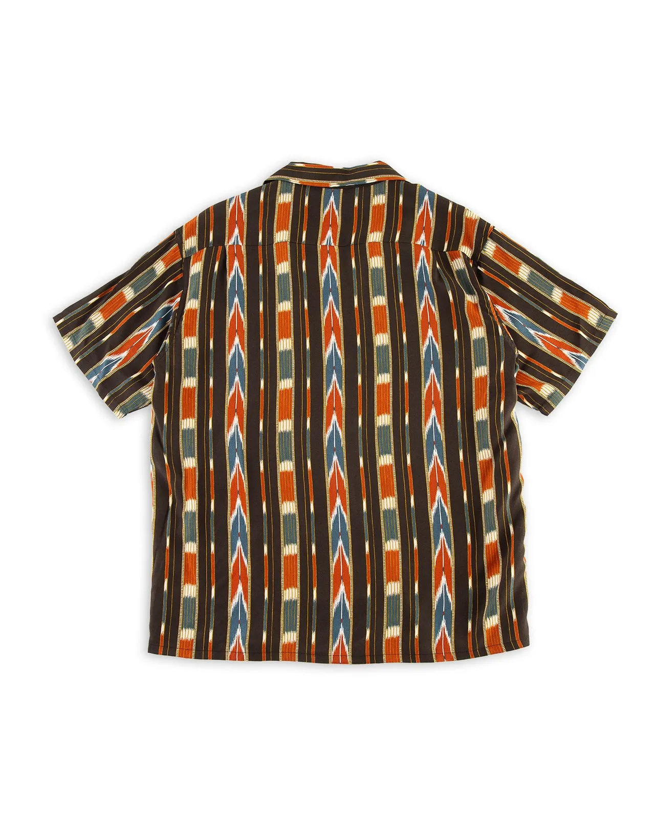 Native Print Rayon Shirt - Black sold by Standard and Strange product image thumbnail 2