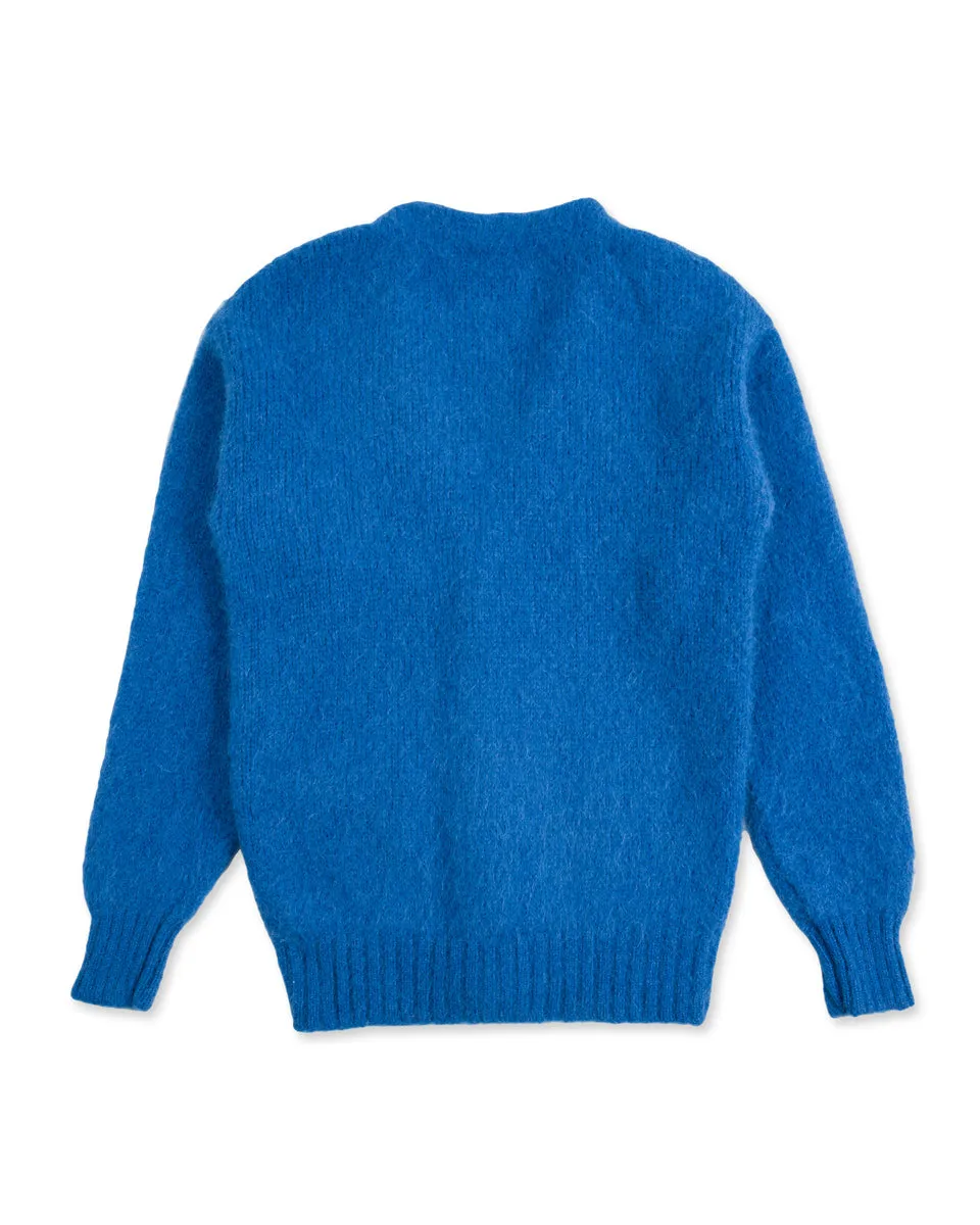 Shaggy Alpaguan Cardigan - Blue sold by Standard and Strange product image thumbnail 2