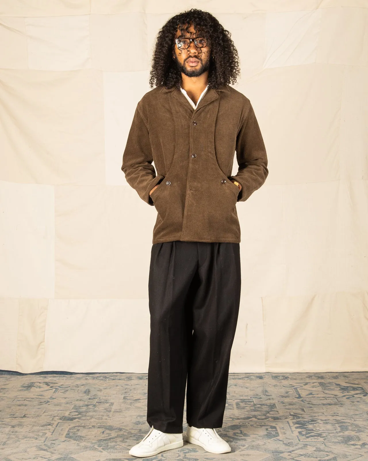 Harvester Jacket - Brown 8-Wale Corduroy sold by Standard and Strange product image thumbnail 3