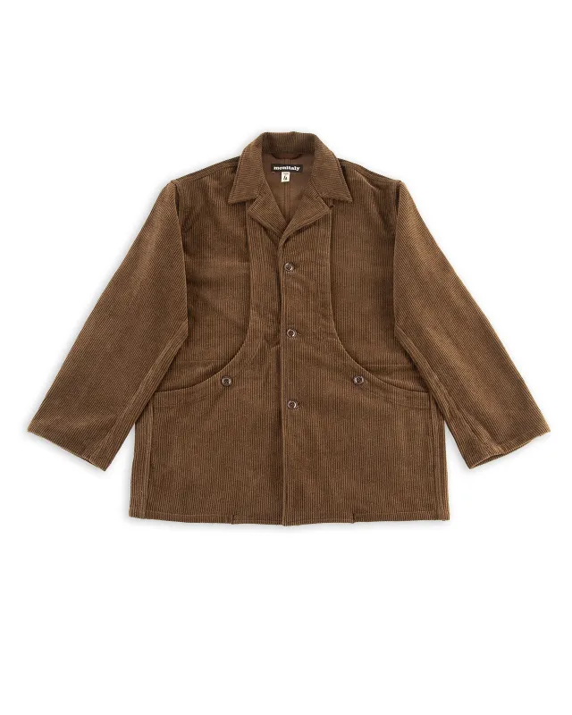 Harvester Jacket - Brown 8-Wale Corduroy sold by Standard and Strange