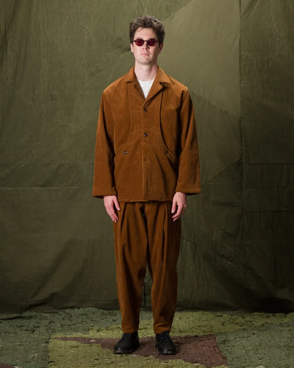 Harvester Jacket - Chestnut 8-Wale Corduroy sold by Standard and Strange product image thumbnail 4