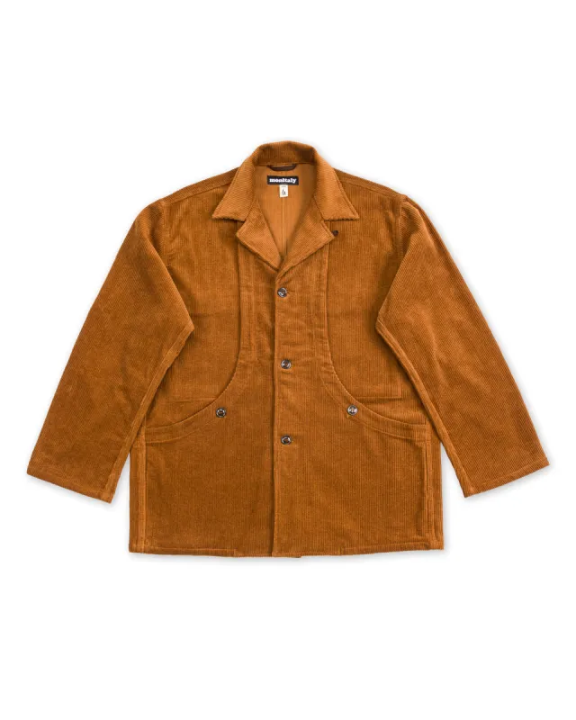 Harvester Jacket - Chestnut 8-Wale Corduroy sold by Standard and Strange