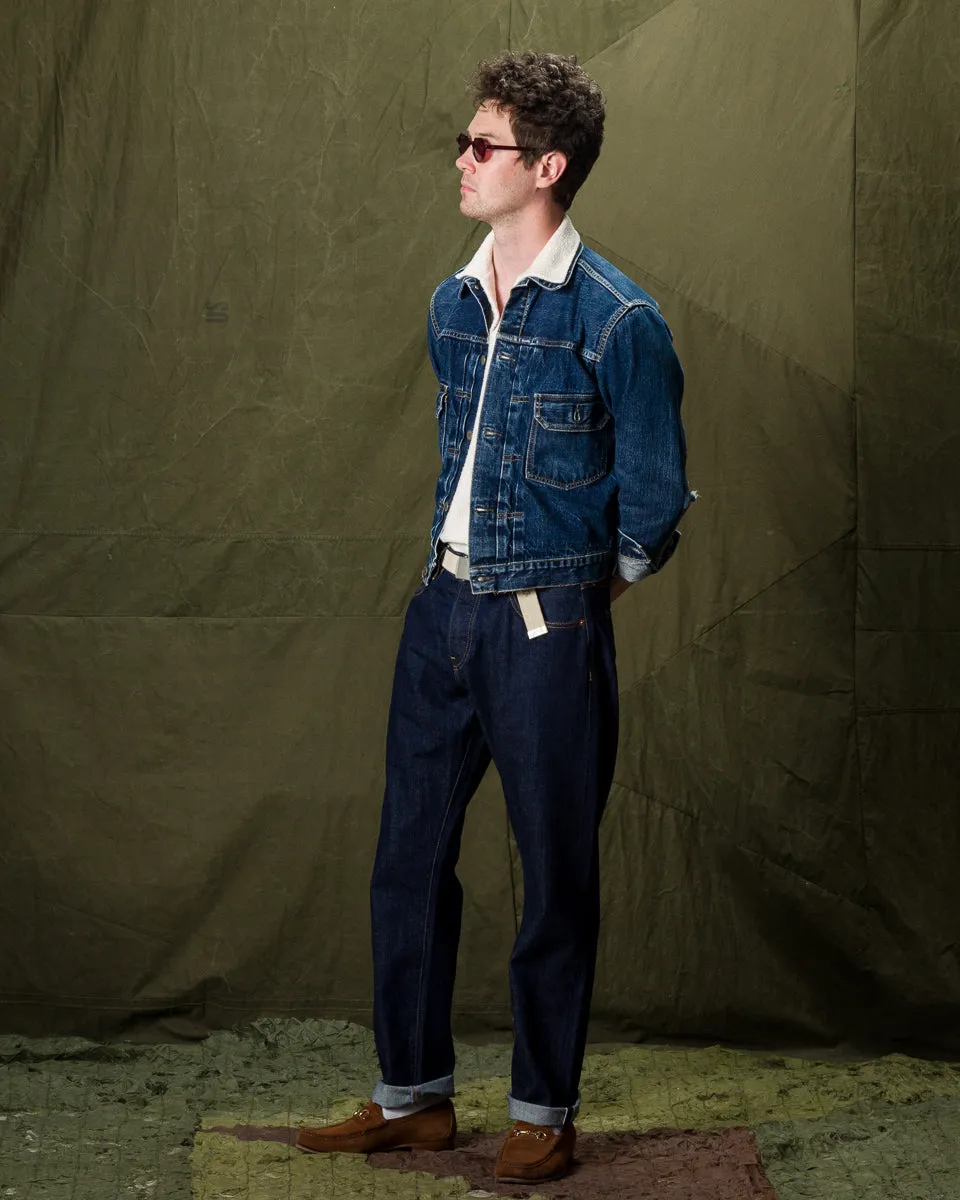M5 Regular Straight Leg - 13oz Kuroki Selvedge Rinsed sold by Standard and Strange product image thumbnail 4