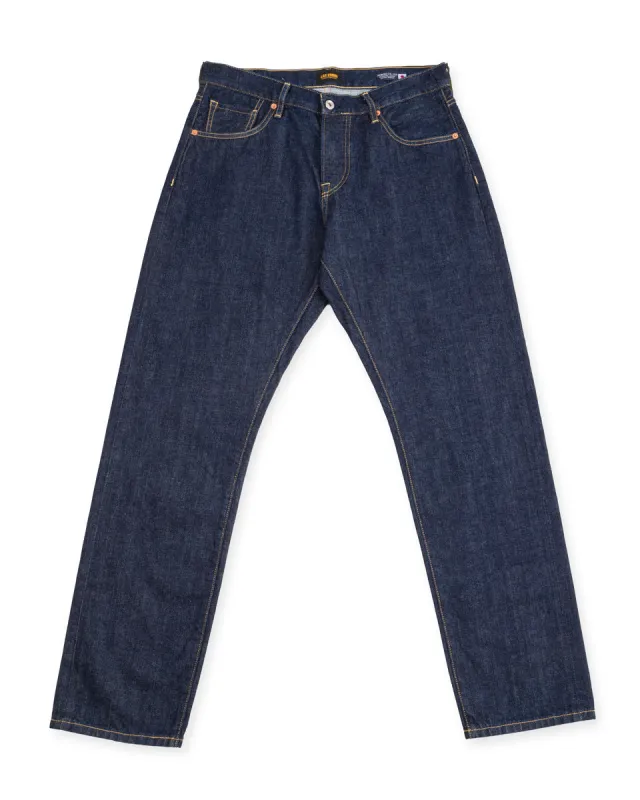 M5 Regular Straight Leg - 13oz Kuroki Selvedge Rinsed sold by Standard and Strange