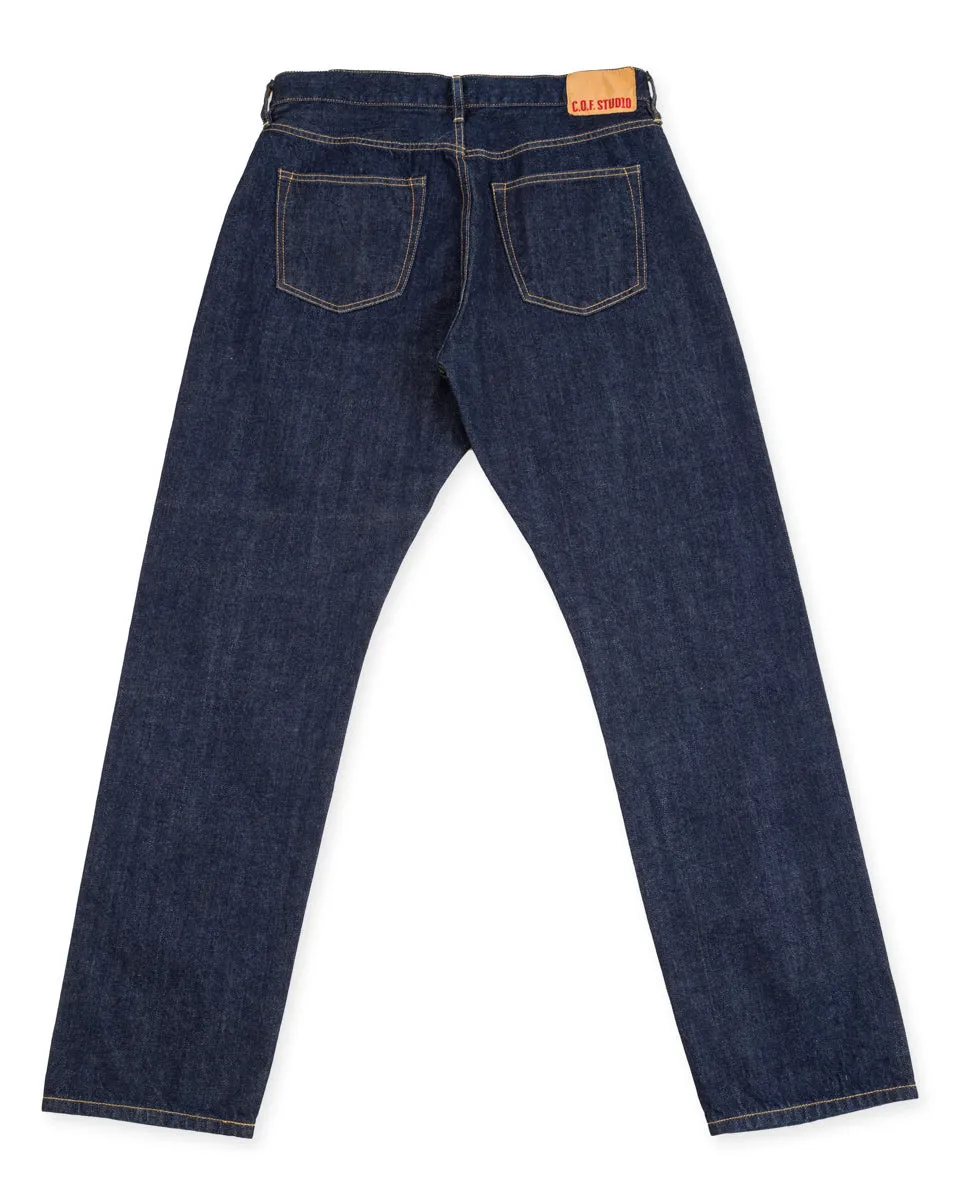 M5 Regular Straight Leg - 13oz Kuroki Selvedge Rinsed sold by Standard and Strange product image thumbnail 2