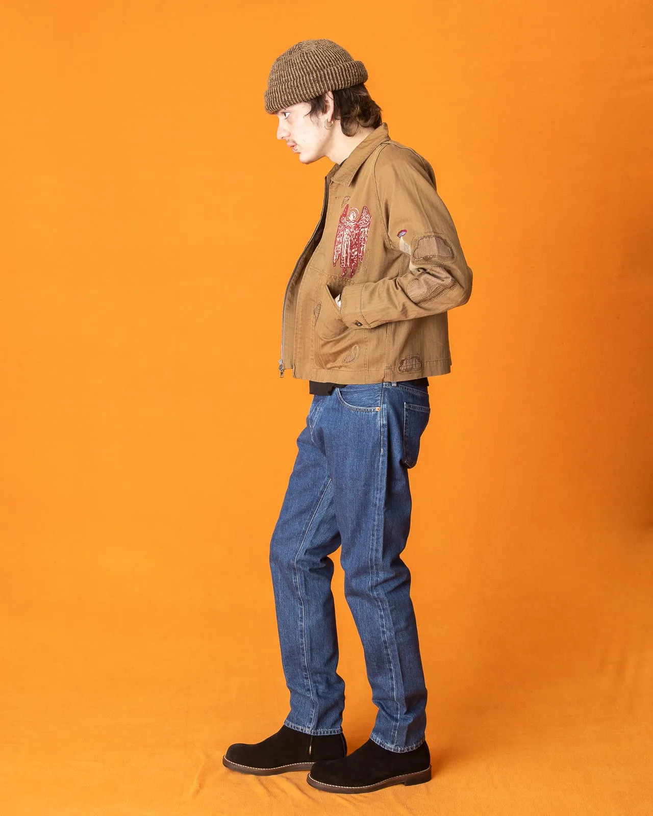 M5 Regular Straight Leg - 13oz Kuroki Selvedge 6x Wash sold by Standard and Strange product image thumbnail 4
