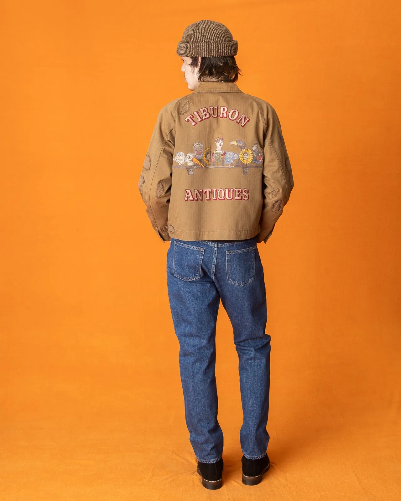 M5 Regular Straight Leg - 13oz Kuroki Selvedge 6x Wash sold by Standard and Strange product image thumbnail 5