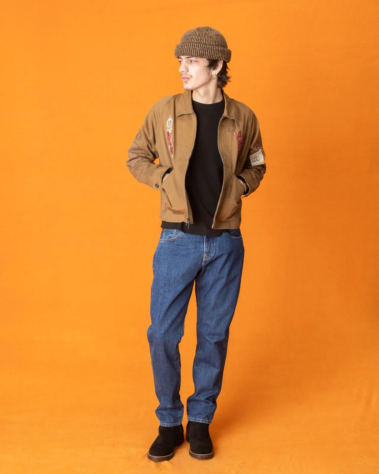 M5 Regular Straight Leg - 13oz Kuroki Selvedge 6x Wash sold by Standard and Strange product image thumbnail 3