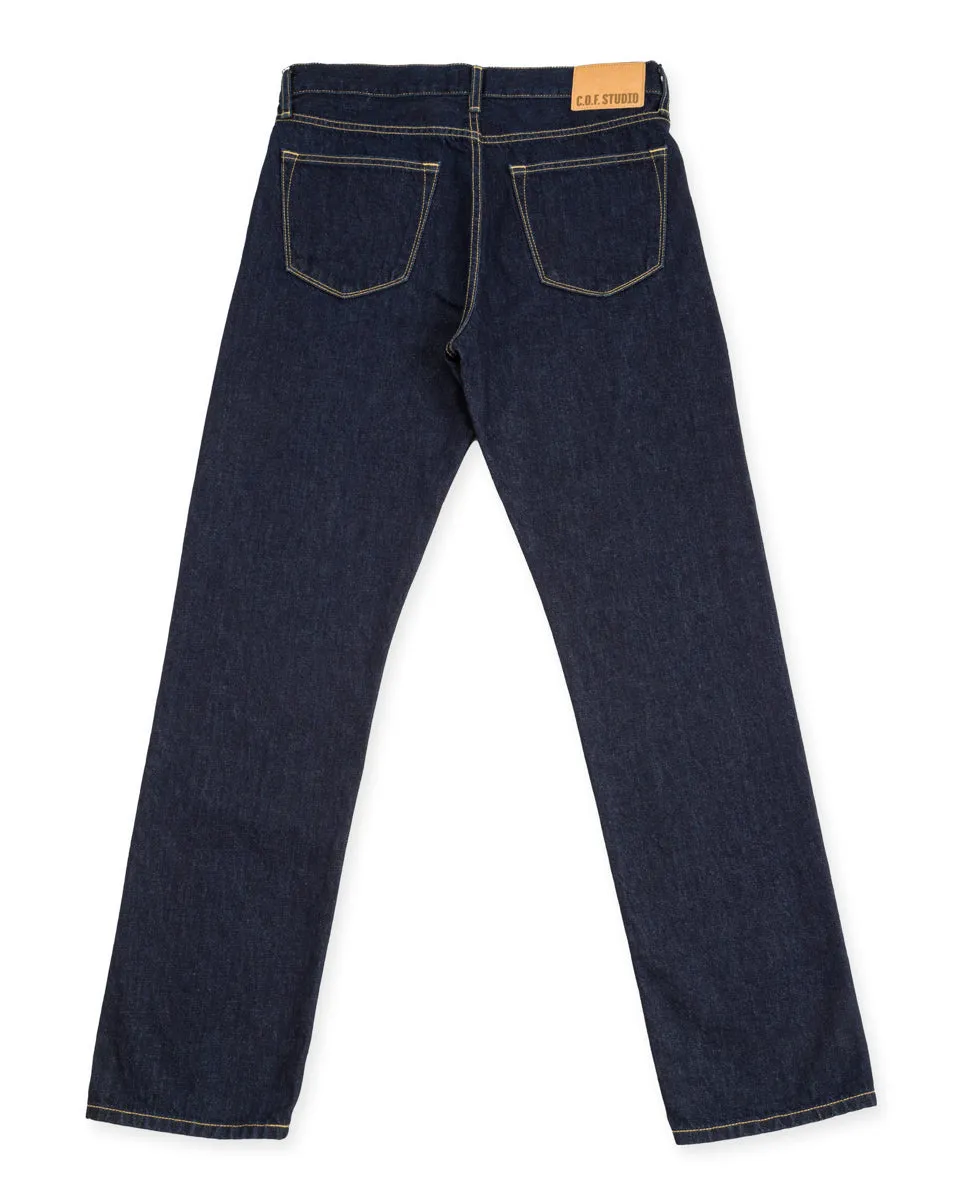 M6 Classic Straight - 13oz RG CO Deep Indigo Rinsed sold by Standard and Strange product image thumbnail 2