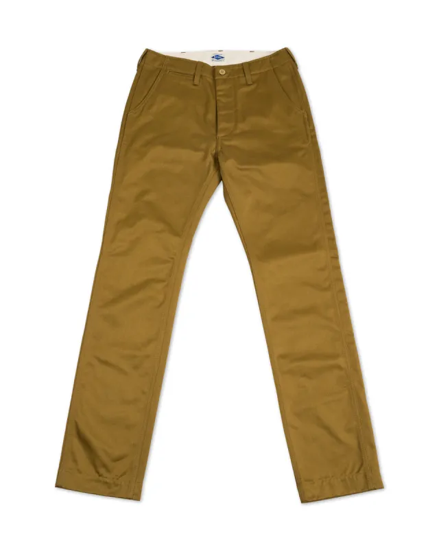Blue Seal Chinos - Overdyed Khaki sold by Standard and Strange