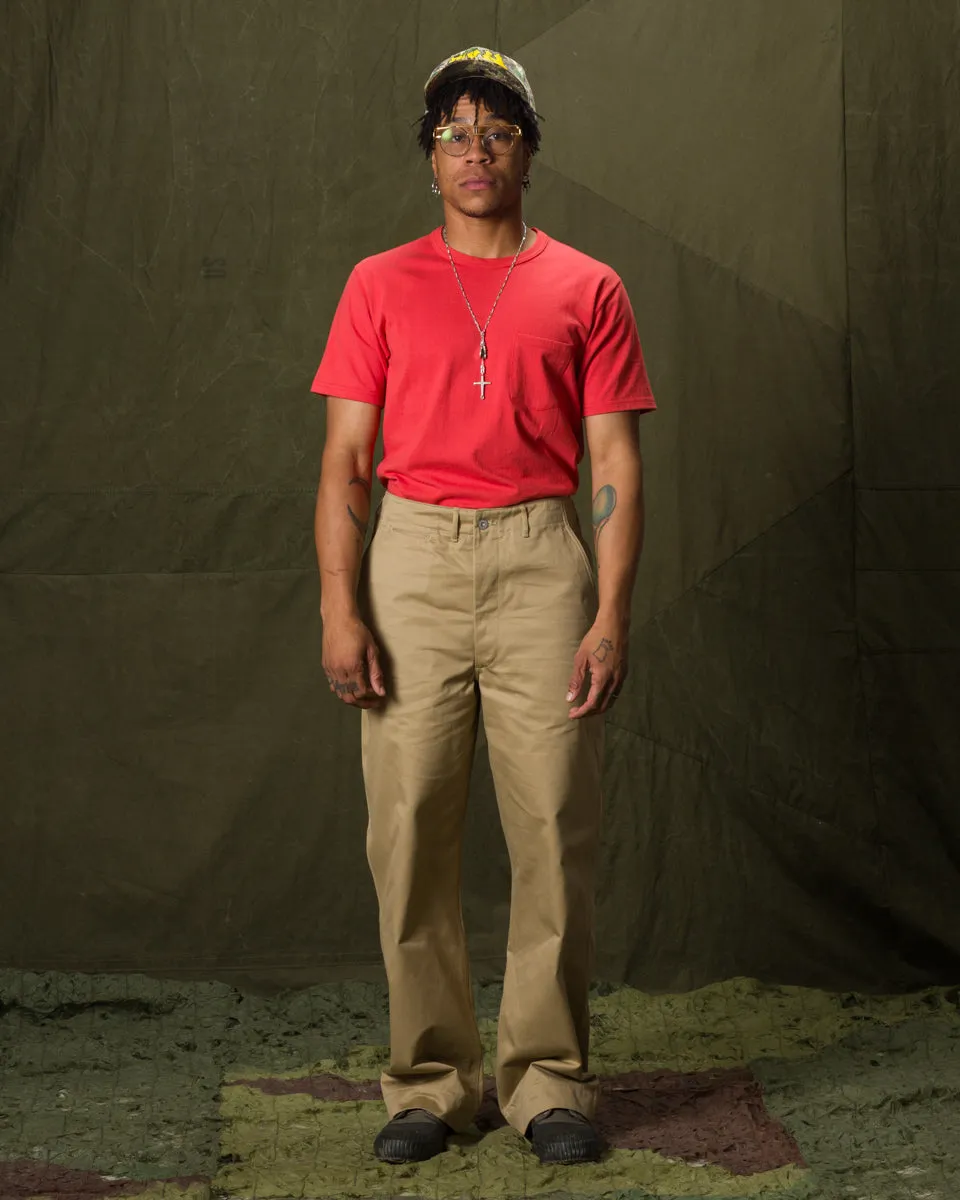 Joe McCoy Pocket Tee - Scarlet sold by Standard and Strange product image thumbnail 3